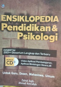 ENSIKLOPEDIA Pendidikan & Psikologi