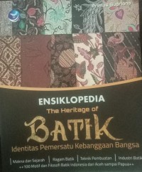 Image of ENSIKLOPEDIA THE HERITAGE OF BATIK