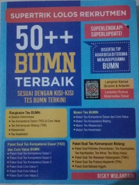 Image of SUPERTRIK LOLOS REKRUTMEN BUMN TERBAIK