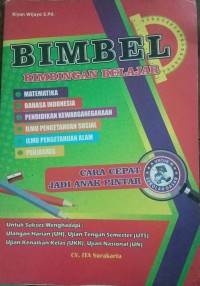 Image of BIMBEL CARA CEPAT JADI ANAK PINTAR