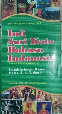 INTISARI KATA BAHASA INDONESIA