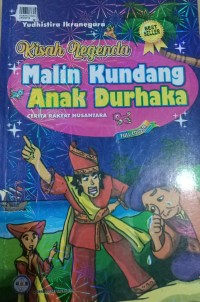 Kisah legenda malin kundang anak durhaka