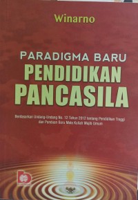 Paradigma baru pendidikan pancasila