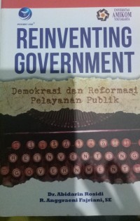 Image of REINVENTING GOVERNMENT