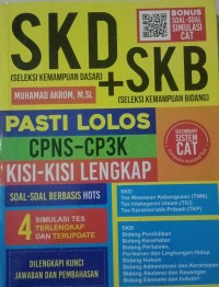 Image of SKD + SKB PASTI LOLOS CPNS-CP3K KISI-KISI LENGKAP